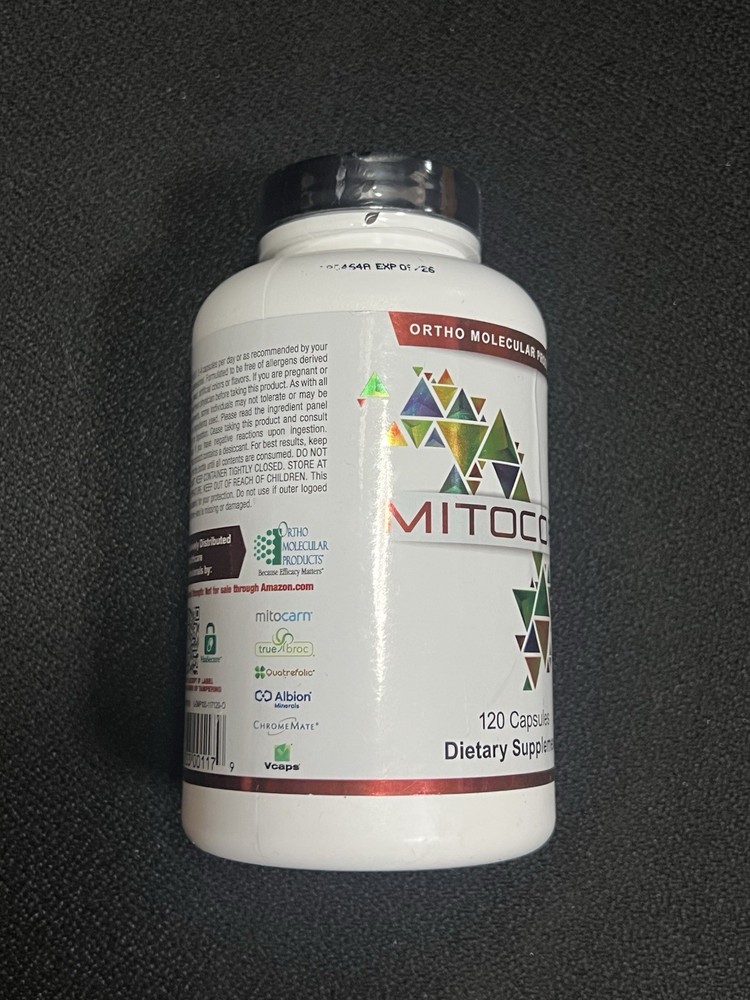 Ortho Molecular MITOCORE 120 capsules