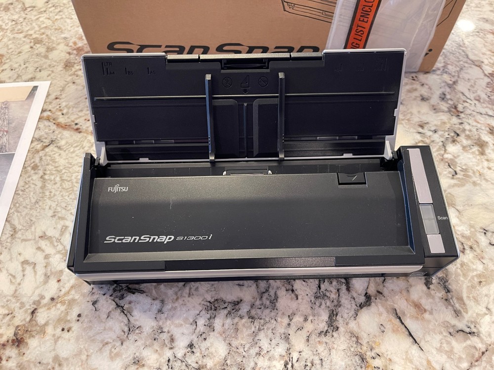 Fujitsu S1300i ScanSnap scan snap Document Scanner New Open Box Unused