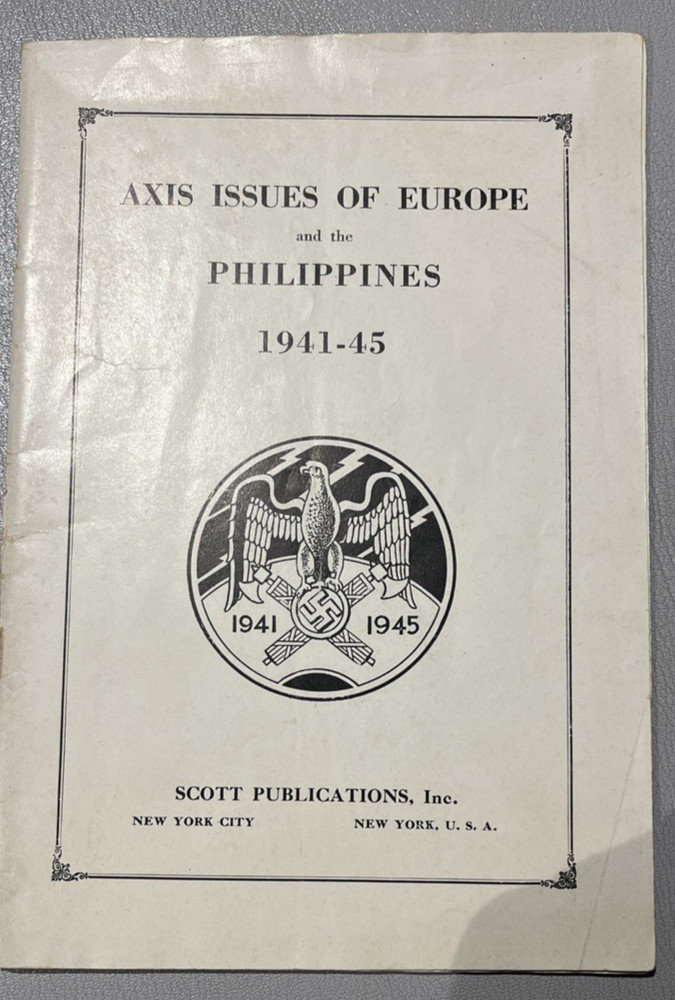 Axis Issues of Europe and the Philippines 1941-45 Scott Publications 1946
