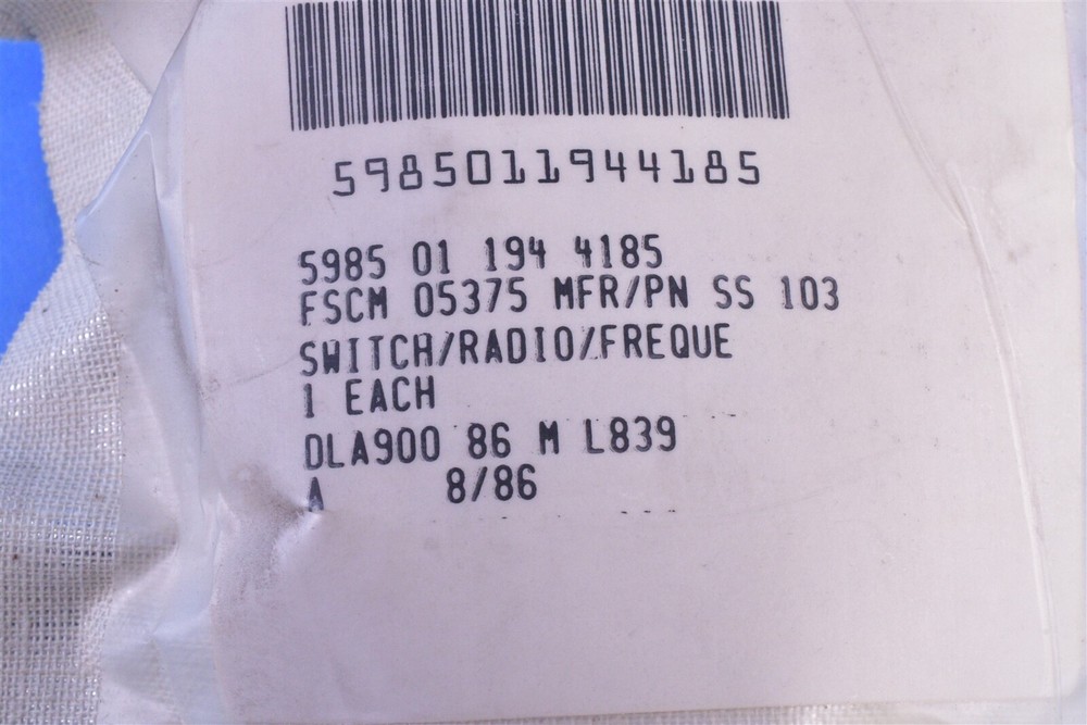 RF Micro Devices RFMD SS-103 RF Microwave SMA Switch