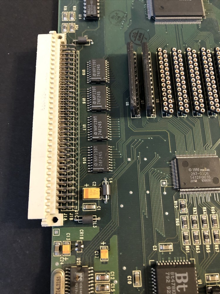 APPLE MACINTOSH RADIUS NUBUS INTERFACE 820-0064-D VIDEO CARD