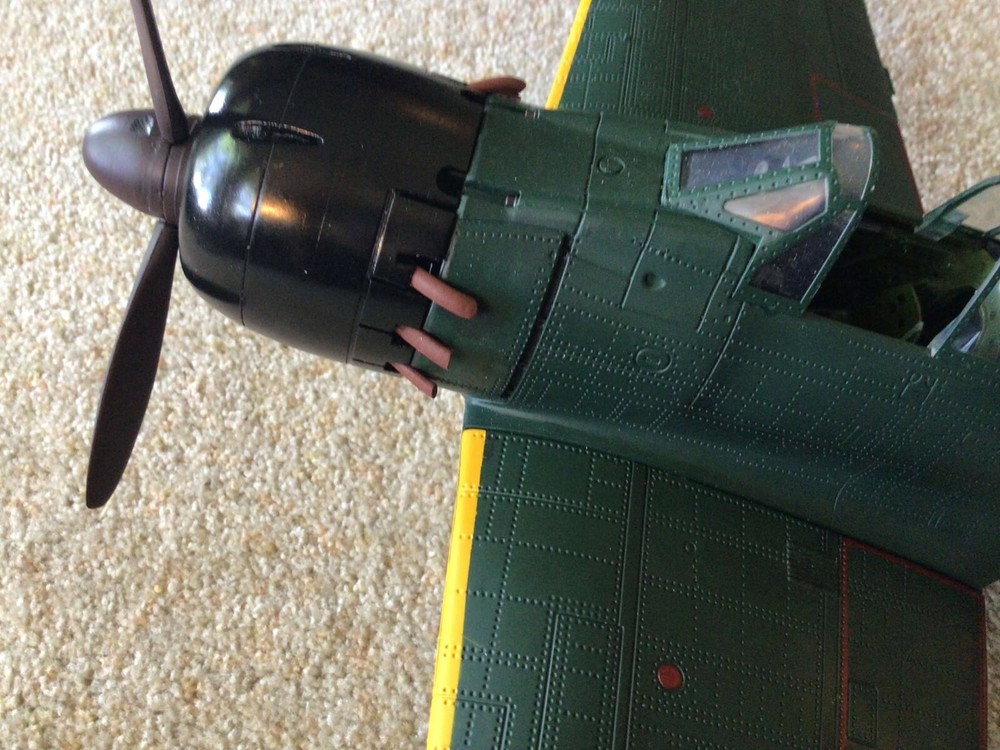 Mitsubishi A6M3 model 22 or A6M5 model 52 Zero Conversion Cowling Only 1:18