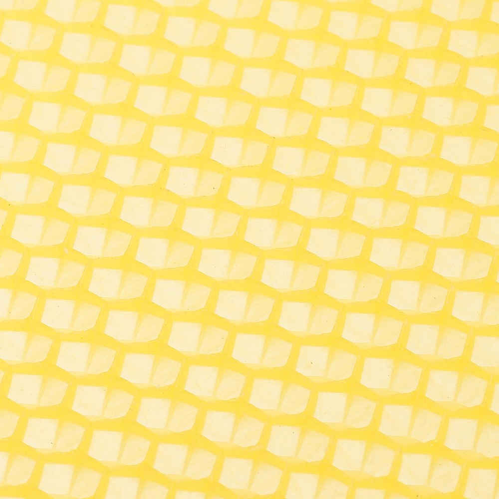 10 Pcs Wax Foundation for Bee Frames, Beehive Foundation Sheets Yellow