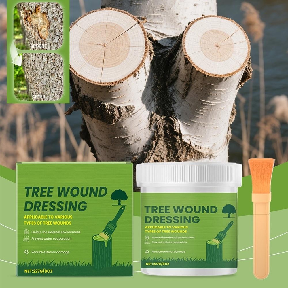 Tree Wound Healing Agent, Tree Wound Dressing Reduce External Damage ✲