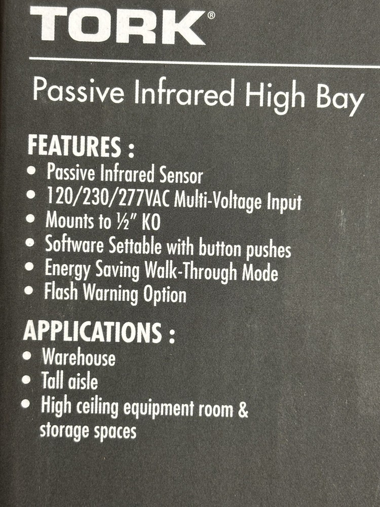 TORK HOS-M Occupancy Sensor