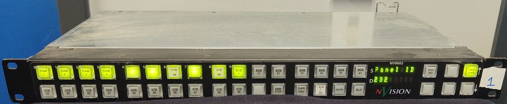 Miranda Nvision Router Control Panel NV9602 (#1)