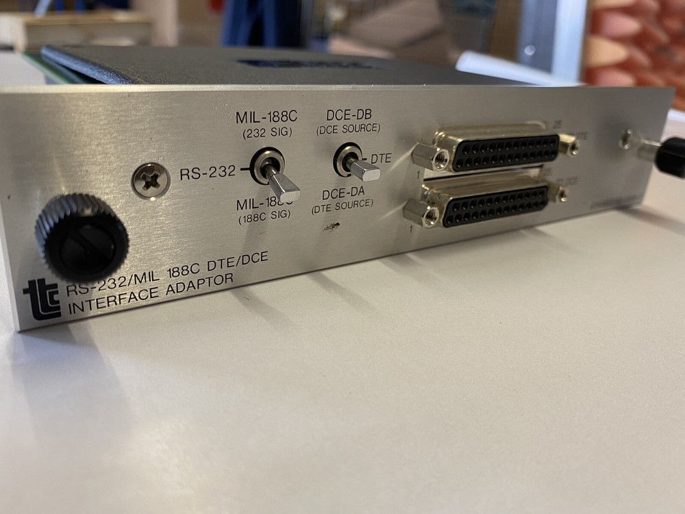 TTC RS-232 / MIL-188C DTE Interface Adapter