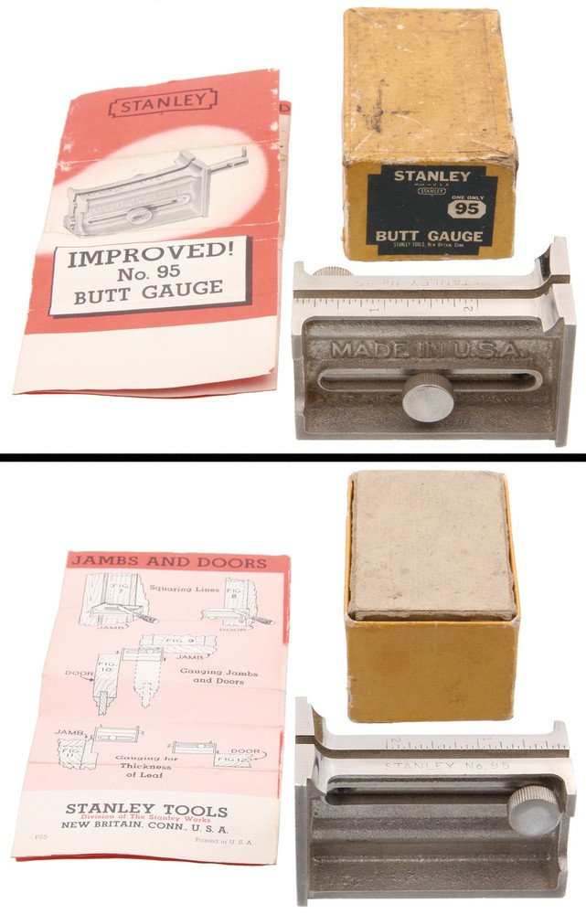 Unused Stanley Multiple Scribe Butt Marking Gauge - Orig. Pasteboard Box