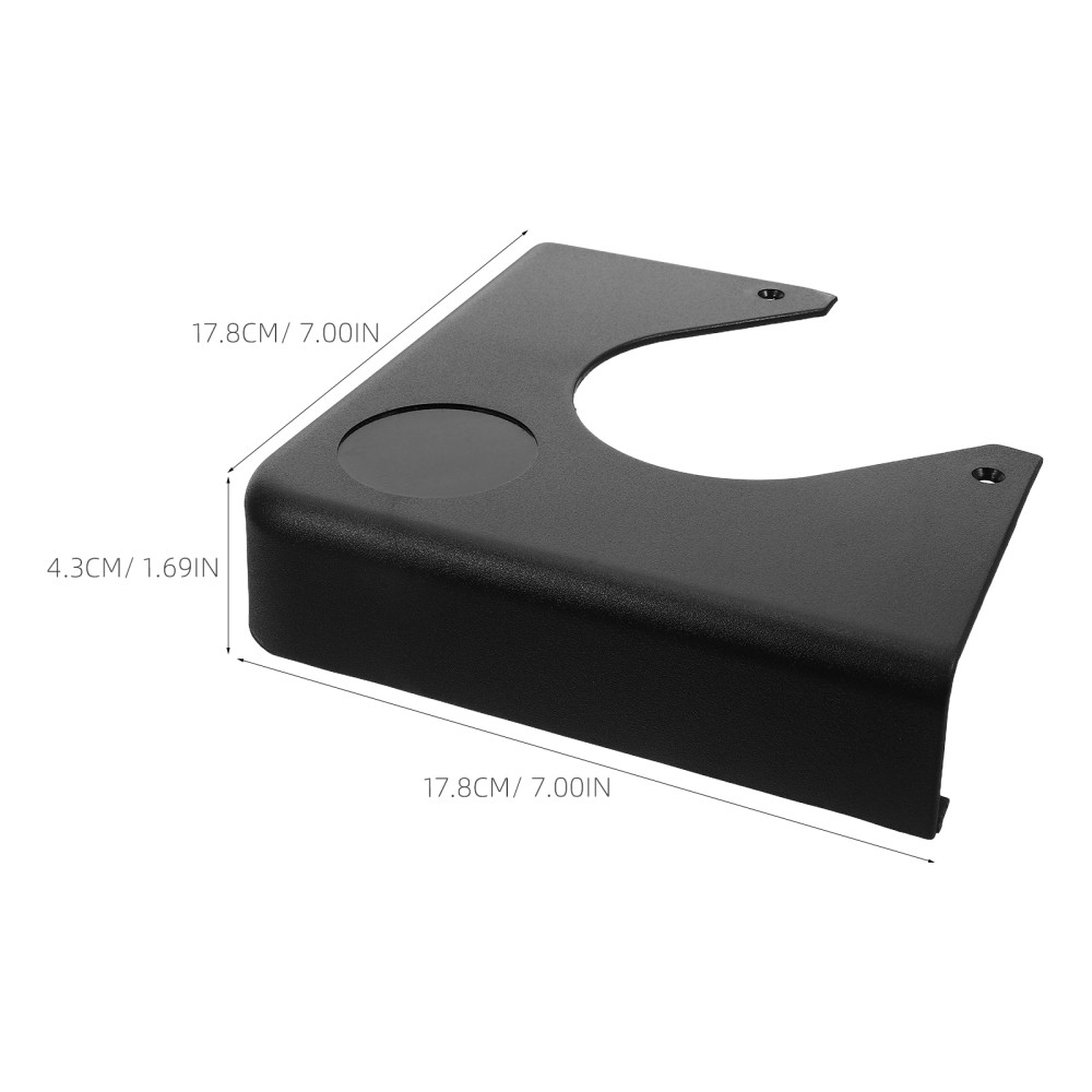 2 Pcs Snooker Table Corner Guard Black Plastic Pool Table Replacement Parts