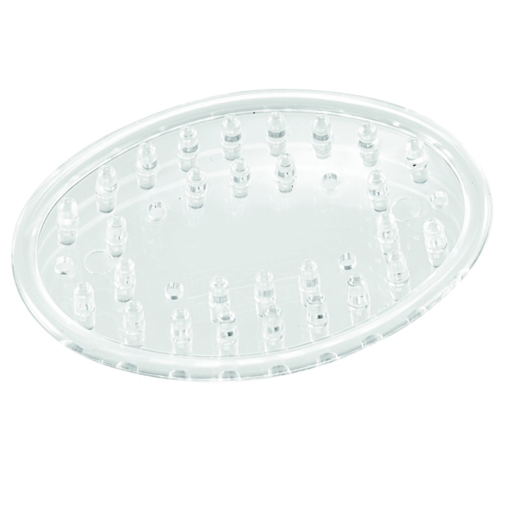 iDesign Clear Clear Silicone Bar Soap Saver