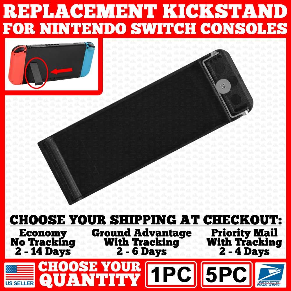 New Kickstand Holder Part For Nintendo Switch Game Console Replacement + Screw
