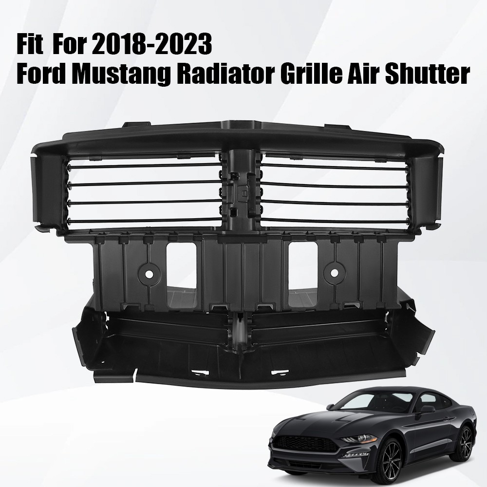 For 2018-2023 Ford Mustang Radiator Grille Air Shutter w/o Motor JR3Z8475F