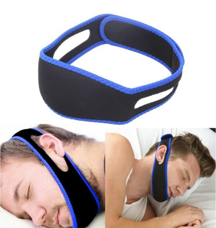Anti Snore Stop Snoring Jaw Solution Chin Support Strap Belt