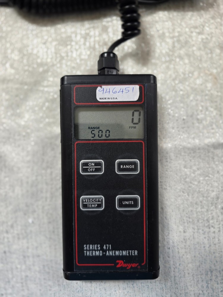 Dwyer Series 471 Digital Thermo Anemometer