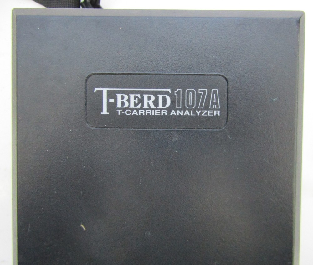 Telecommunications Techniques Corp. T-Berd 107A T-Carrier Analyzer Tester & Case