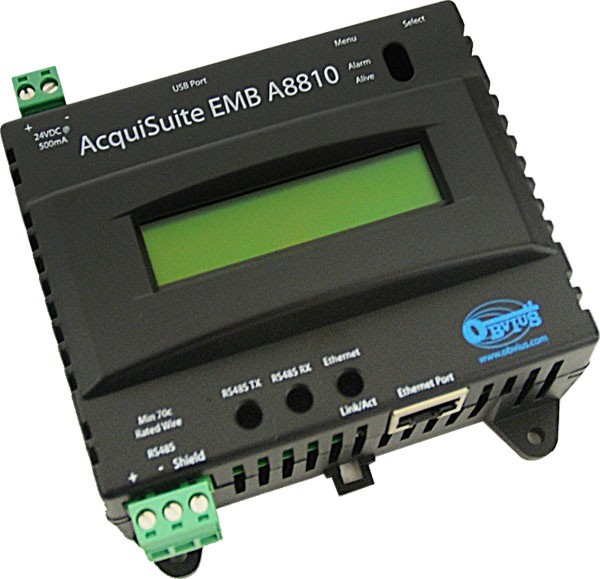 Obvius A8810-0 AcquiSuite Embedded Data Acquisition System