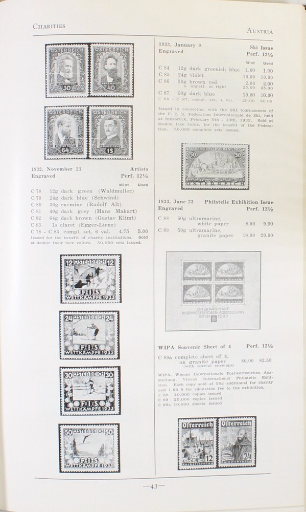 Billig's Philatelic Handbook Vol I