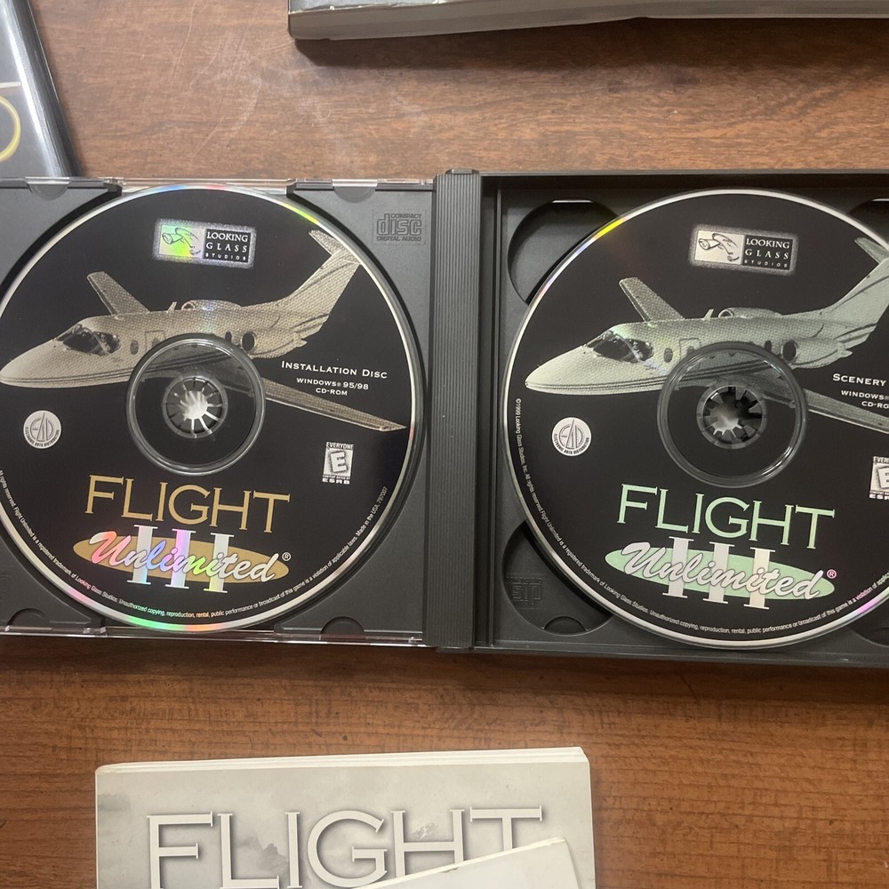 Flight Simulator Lot, Flight Unlimited III, Flight Simulator 98, 2000, FLY, A320
