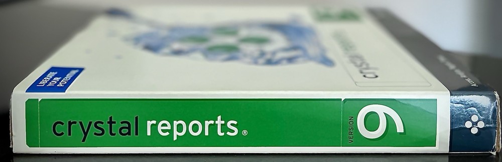 Crystal Reports 9 Standard Full Product PC WIN CD-ROM Big Box Reporting Software