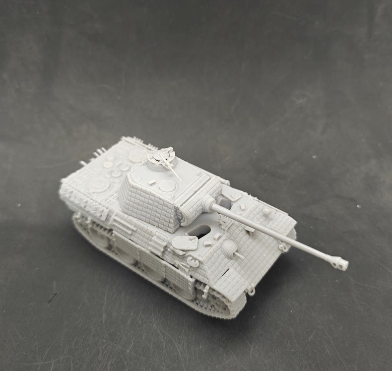 3D printed 1/72 Leopard 1A1Main battle tank later version Model Kit
