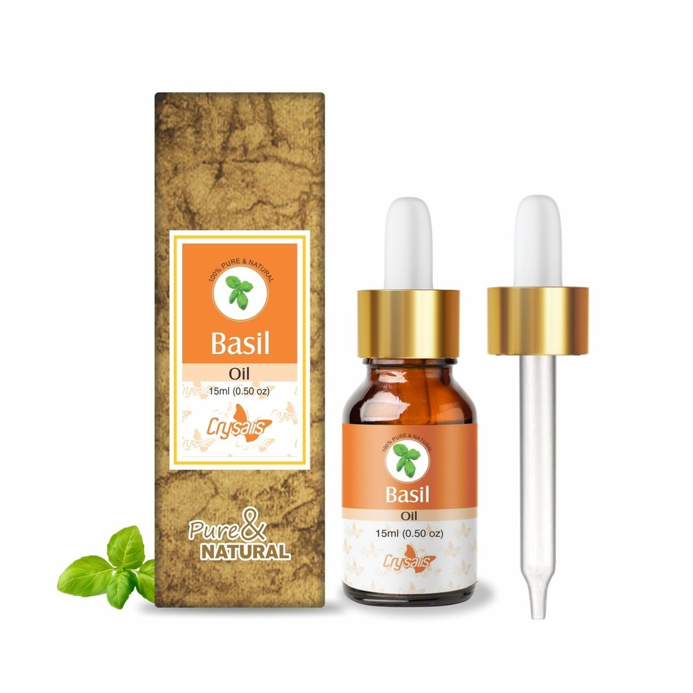 New Basil Essential Oil for Diffuser – 100% Pure & Natural 10ml–5000ml,/