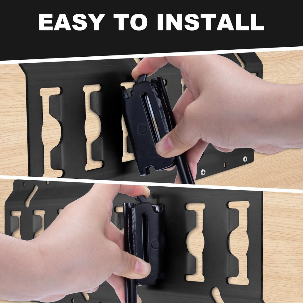 8 Pack E Track Hooks 2" and 4" E-Track J-Hooks with Spring Fitting Heavy Duty...