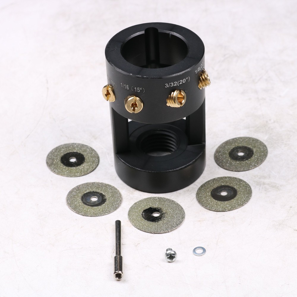 Multi-Angle & Offsets Head Tool Tungsten Grinder Sharpener TIG Welding