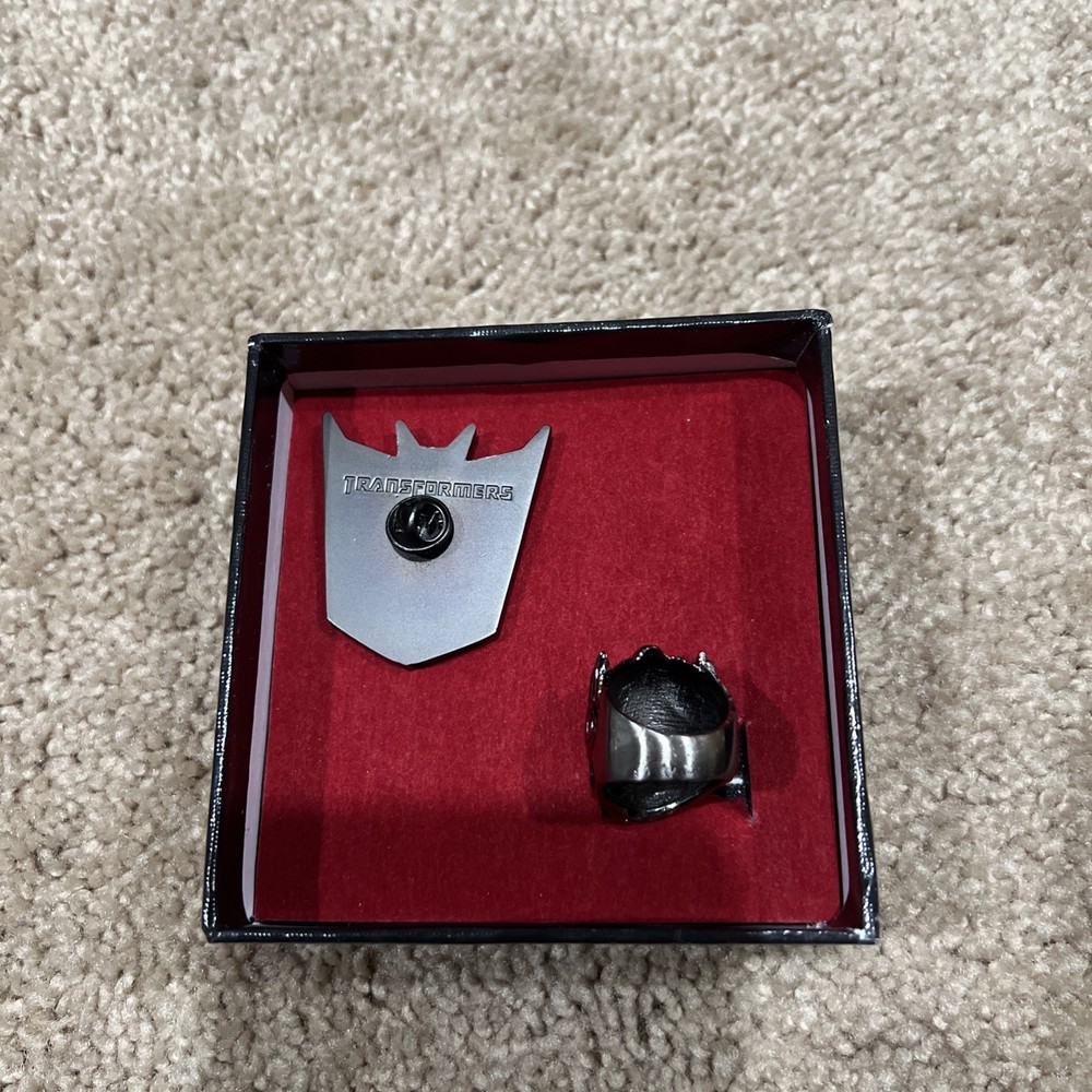 Transformers Accessory Set For Men - Ring And Pin