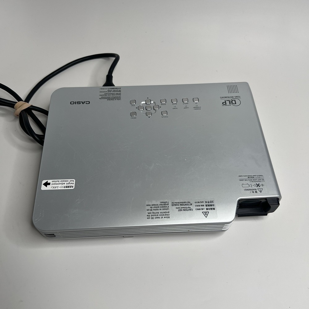 CASIO XJ - S33 DLP Slim Projector 📽️ TESTED WORKS