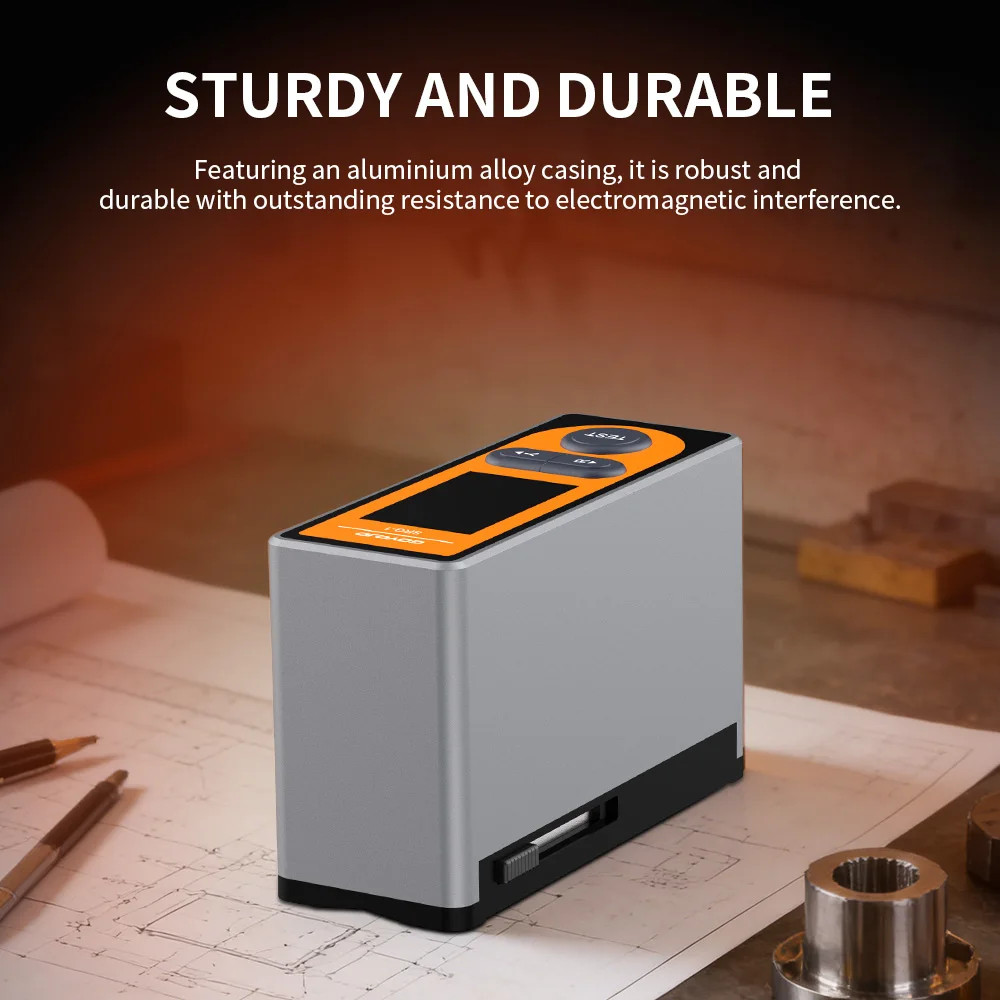 Portable Surface Roughness Tester High Precision Metal IPS TFT 500 Data Storage
