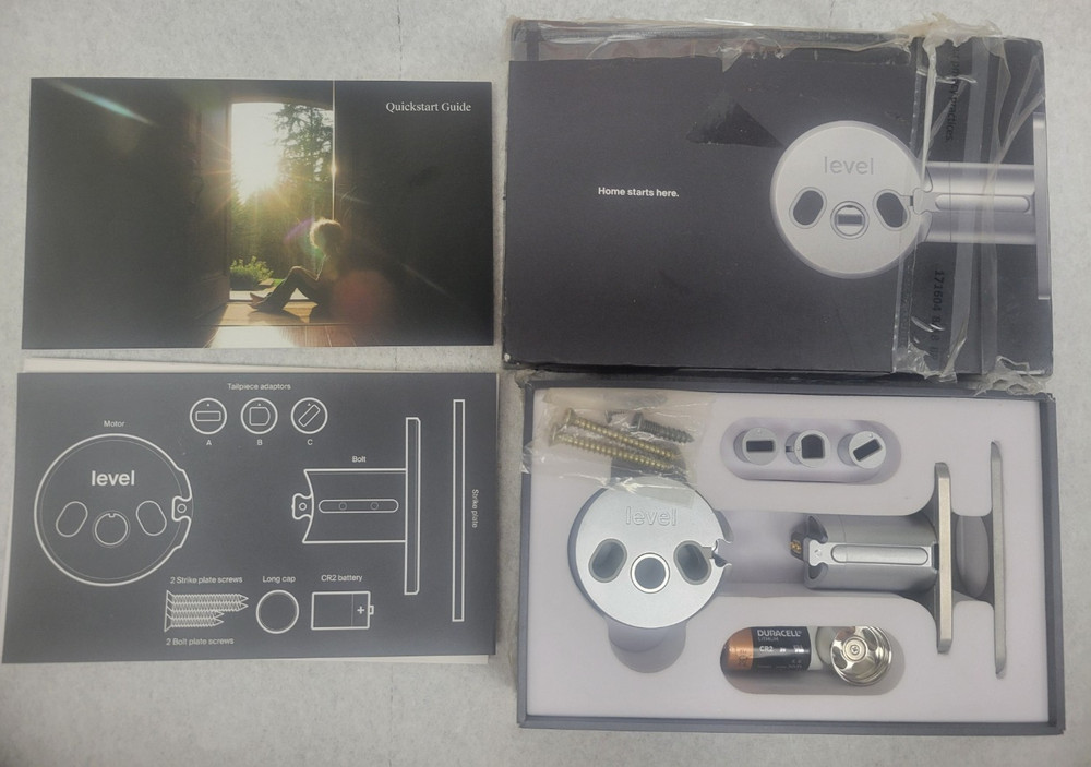 Level Bolt C-D11U A3 Keyless Entry Bluetooth Smart Lock Deadbolt