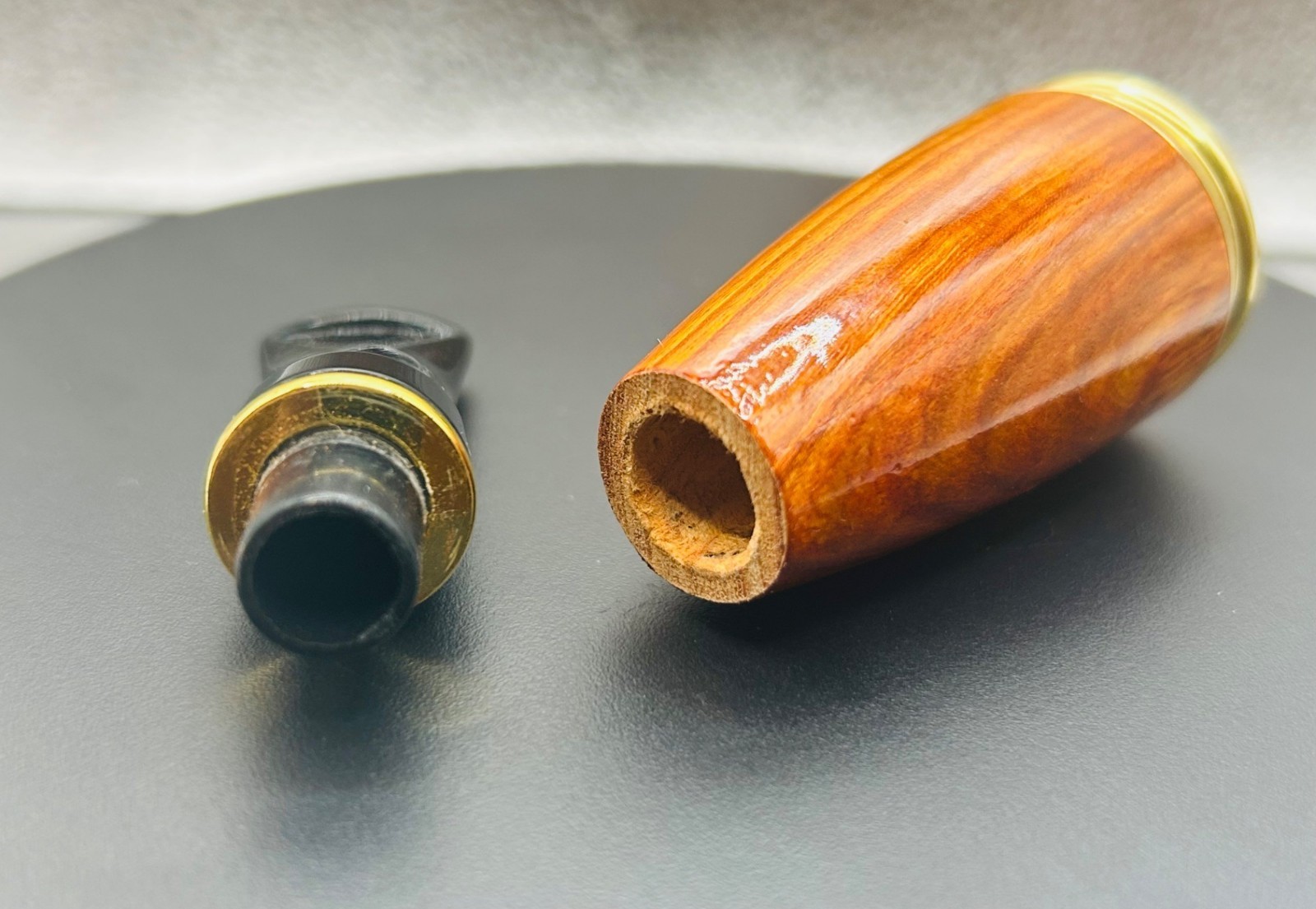 Multi-Caliber Briar Wood Cigar Holder