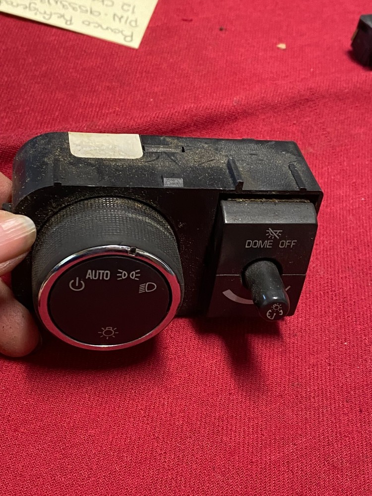 CHEVY / GMC HEADLIGHT, DIMMER,DOME OVERRIDE SWITCH