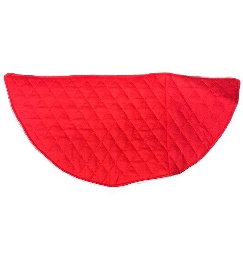 Fancy Pre Folded Christmas Tree Napkin red white table decor place setting