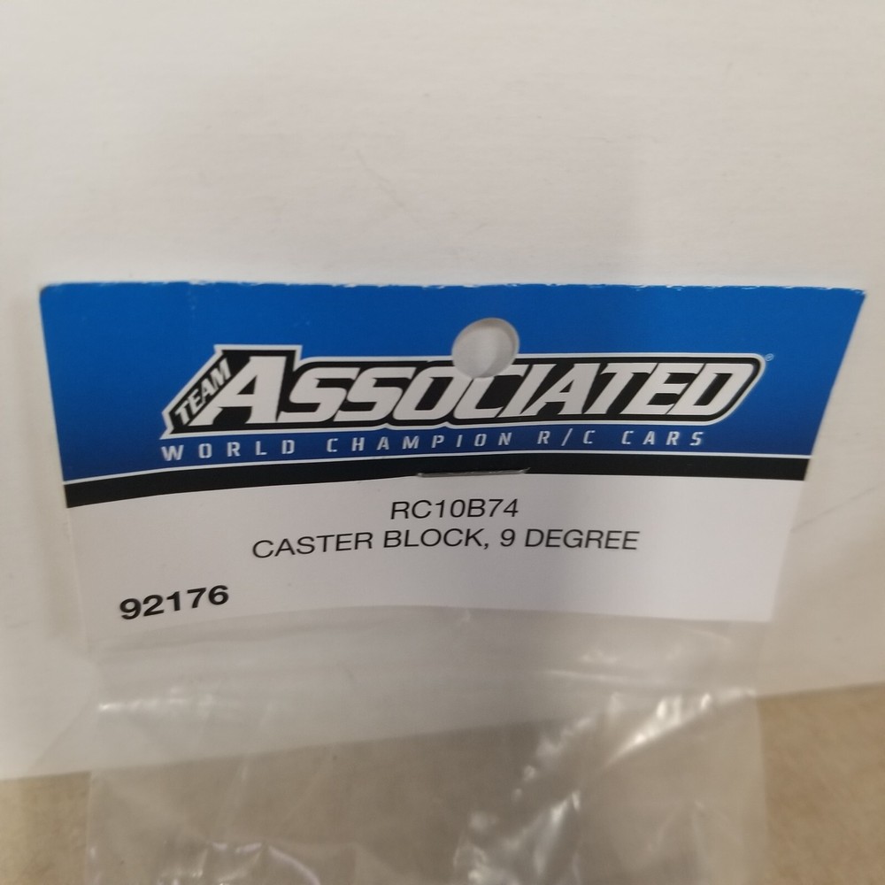 RC10B74 Caster Blocks, 9 Degrees 92176