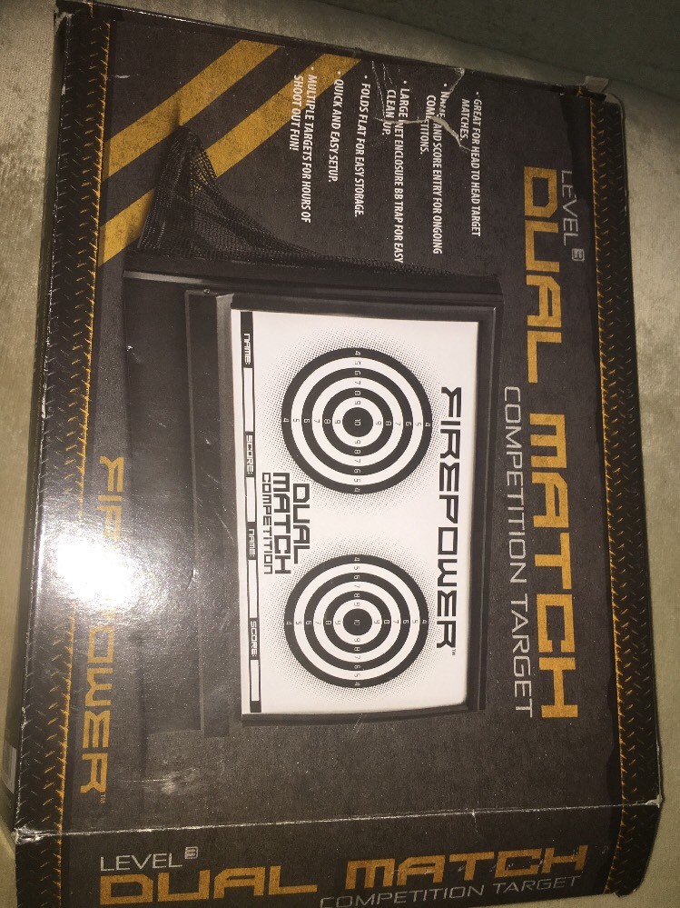 Level 3 Dual Match Competition Target Fire Power