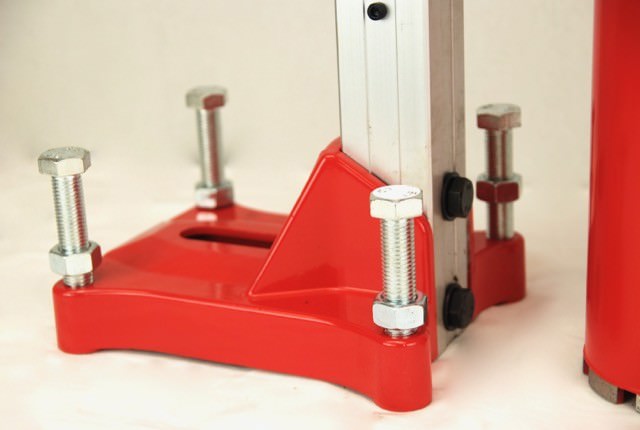 BLUEROCK Tools ® 4Z1WS CONCRETE CORING DRILL W/ STAND & 1"-4" CORE BIT SET
