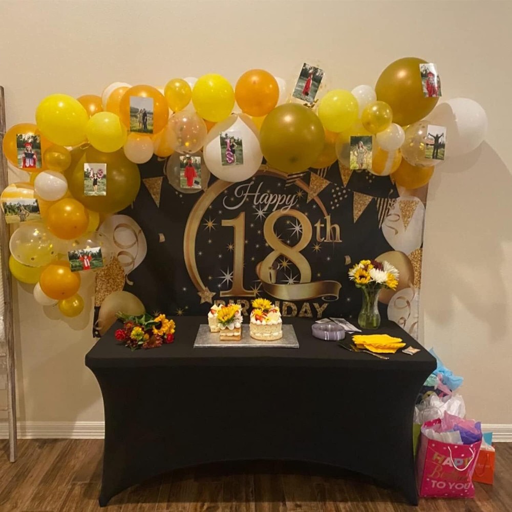 6Pack Spandex Table Covers 6ft，Fitted Tablecloth for 6ft Rectangular Tables, ...