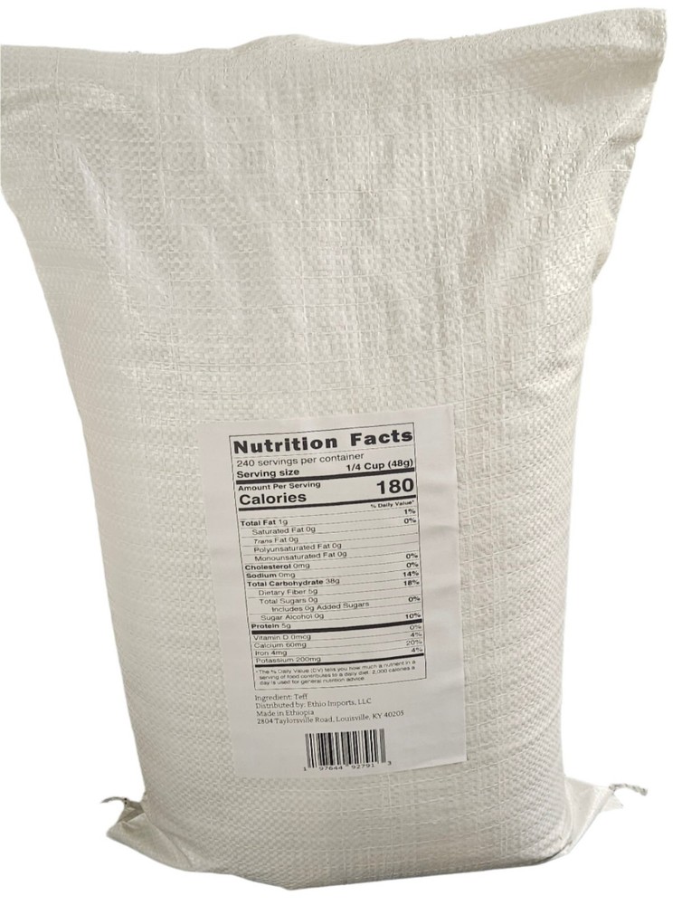 TEFF FLOUR (25 LBS)