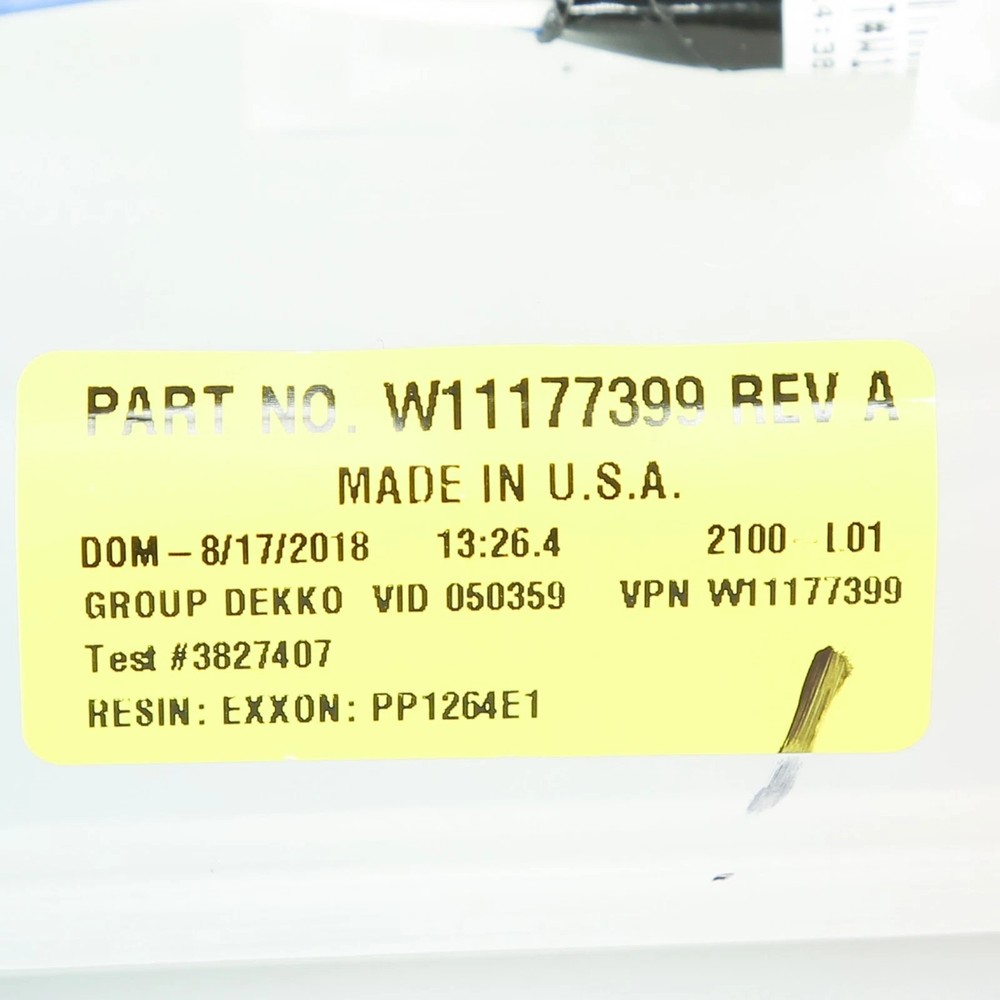 W11222849 Whirlpool VALVE OEM
