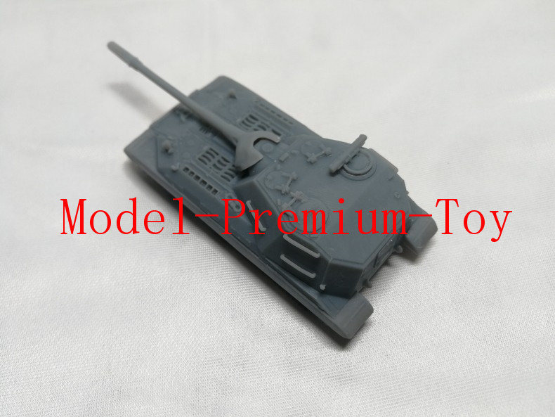 3D Printed Model Kit 1/72 Soviet Object 268 Version IV‌ Tank unpainted