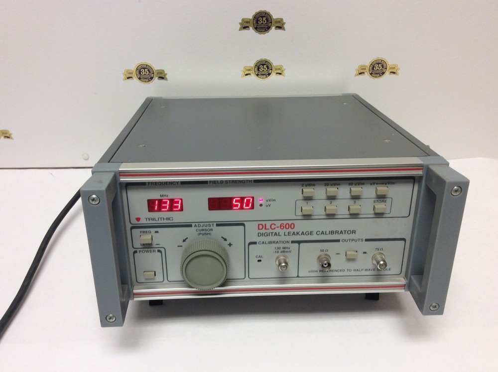 Trilithic DLC-600 Digital Leakage Calibrator RF Frequency Powers Test Ok Only