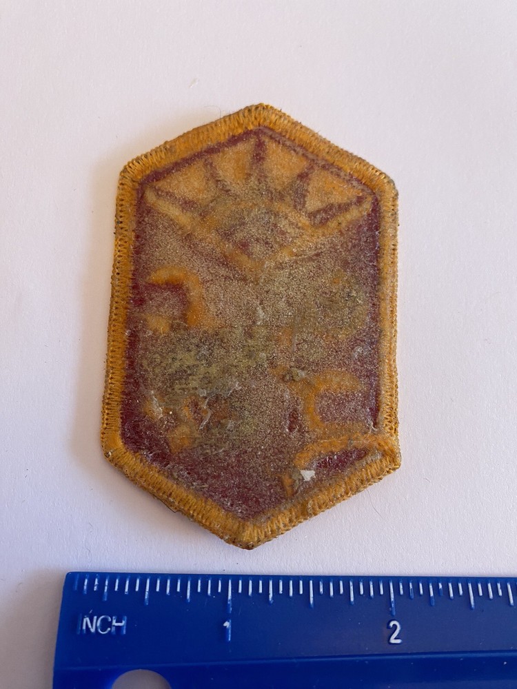 US Army Advance Weapons Support Command Patch Full Color Patch INV5415