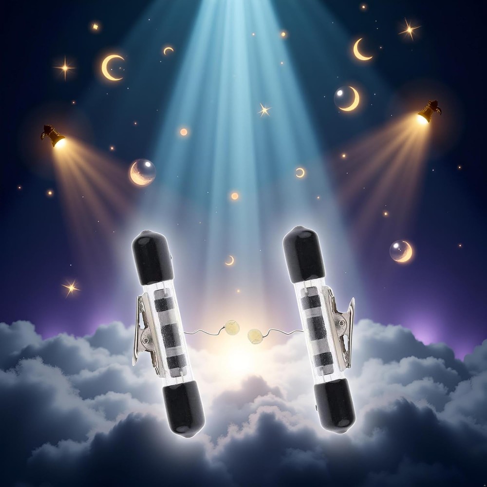 Dwuww 2Pcs Black Invisible Thread Levitation Magic Trick Props Kits Resistant...