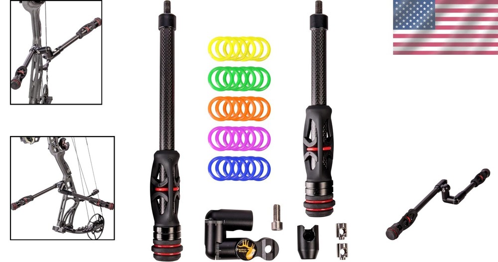 Bow Balance Stabilizer Set, Quick Disconnect