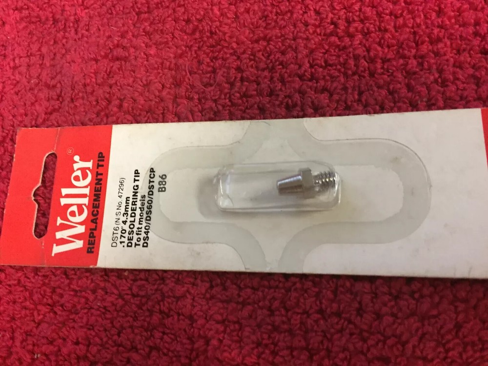 DST6 WELLER REPLACEMENT TIP FOR MODEL DS40 DS60 DSTCP