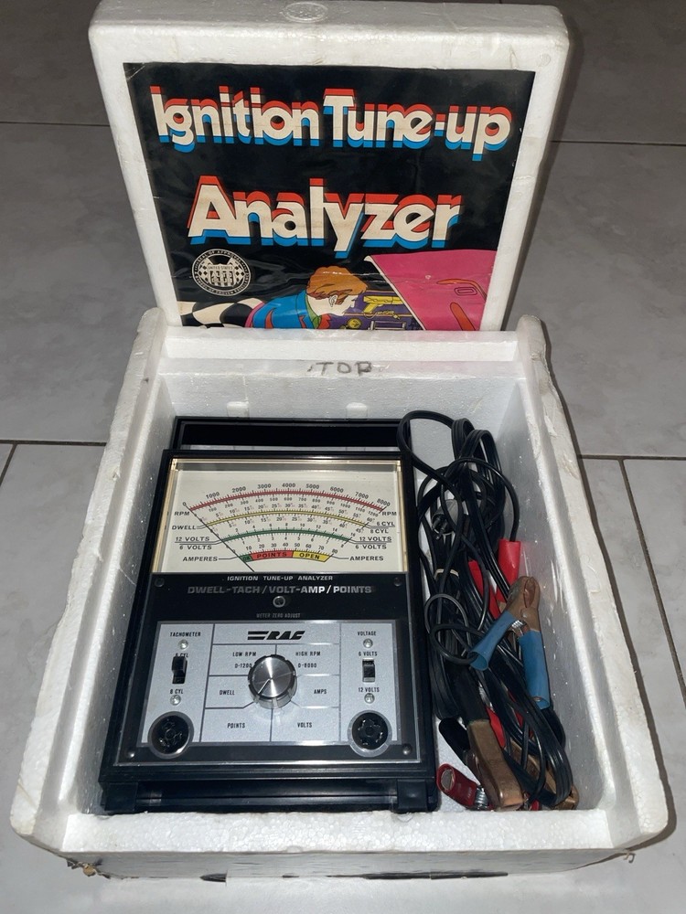 RAC Model# 566 Ignition Tune-up Analyzer With Box