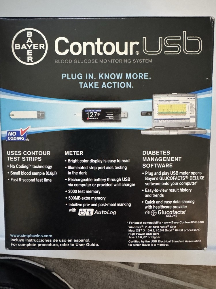 Contour USB Blood Glucose Meter