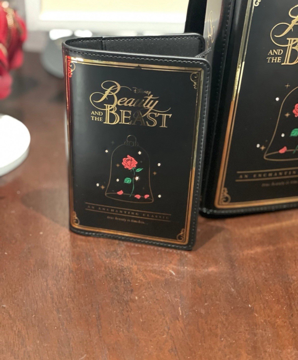 Kate Spade Disney X Kate Spade New York Beauty And The Beast Passport Holder-NWT