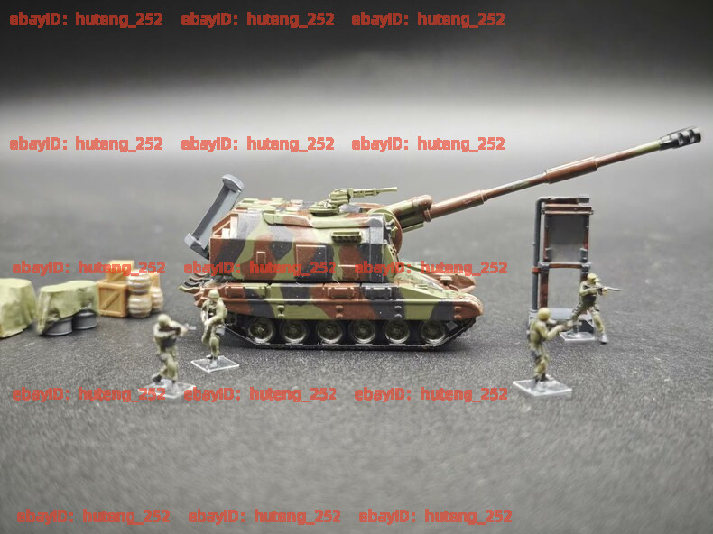 3D Printed 1/144 Soviet 2S19 self-propelled howitzer Finished Model